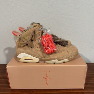 Nike Jordan 6 Retro x Travis Scott Mid British Khaki - Size 12 - Brand new